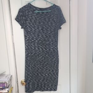 Women's Black and Gray Dress